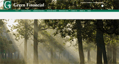 Desktop Screenshot of greenfinancial.com